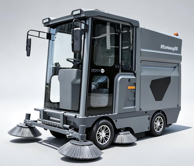 洁士M20A大型四轮挂桶扫地车/洁驰M20A大型四轮挂桶扫地车