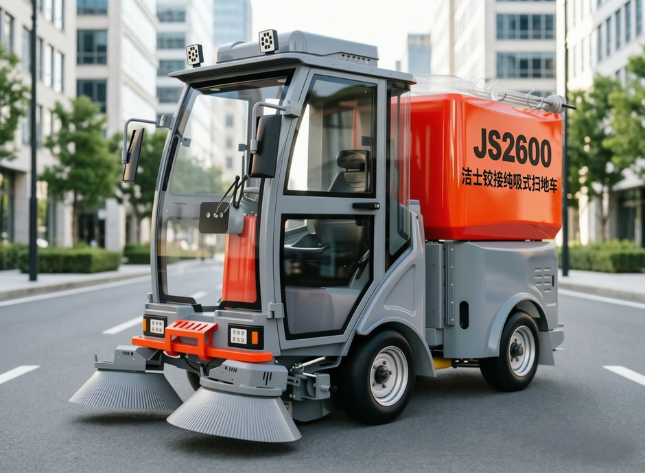 JS2600纯吸铰接式扫地机